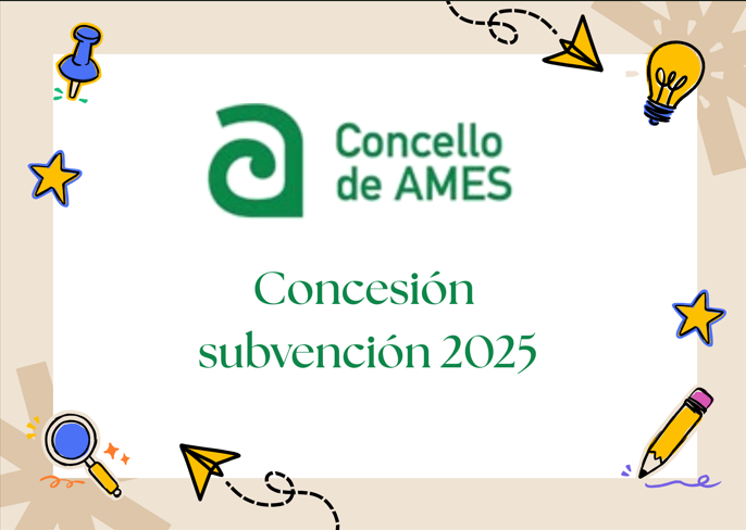 Resolución concesión Axudas ANPAS do Concello de Ames 2025