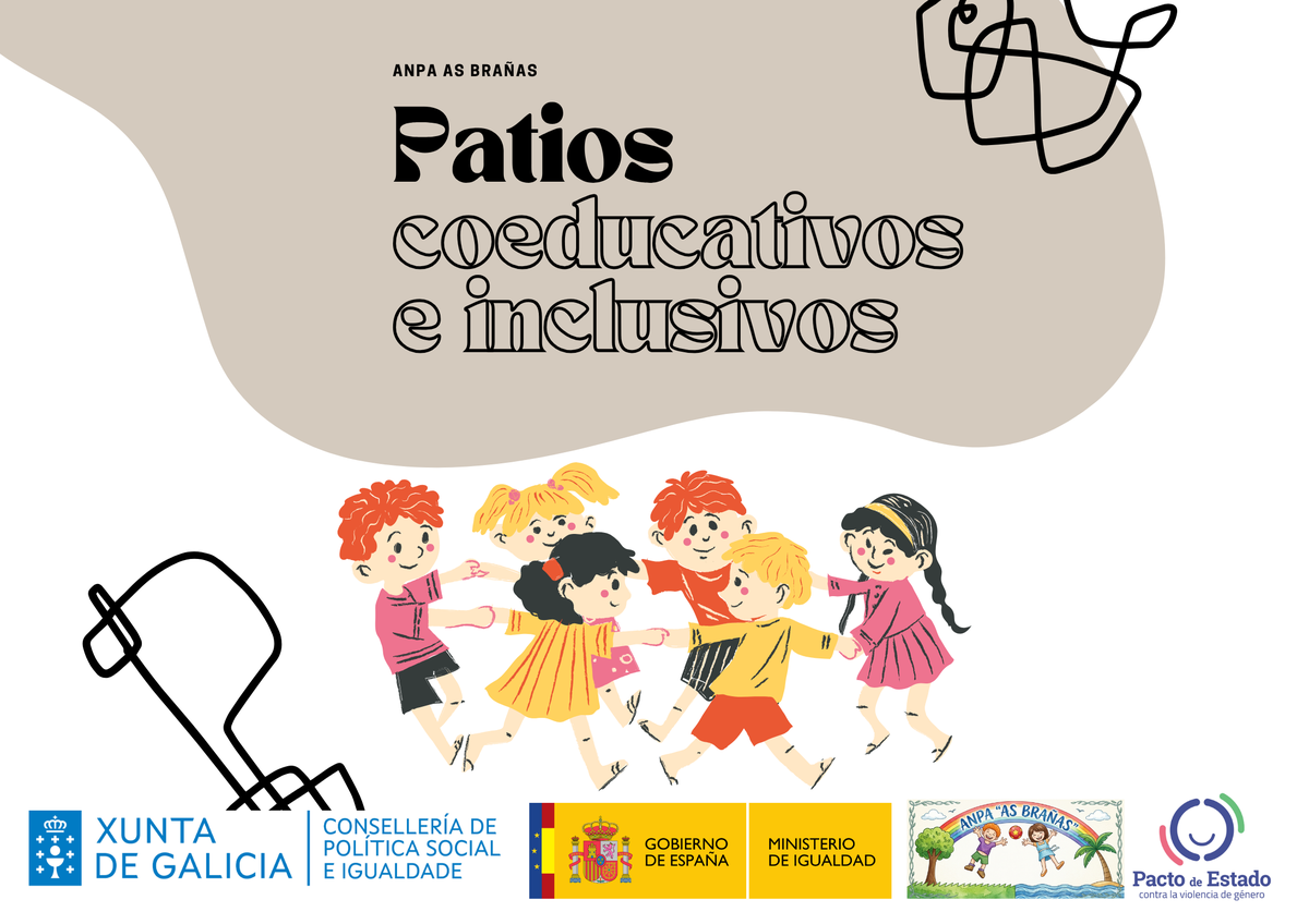 🎉 Retomamos as actividades de patios coeducativos! 🌈