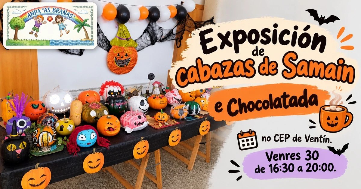 VII Exposición de Cabazas de Samaín e chocolatada